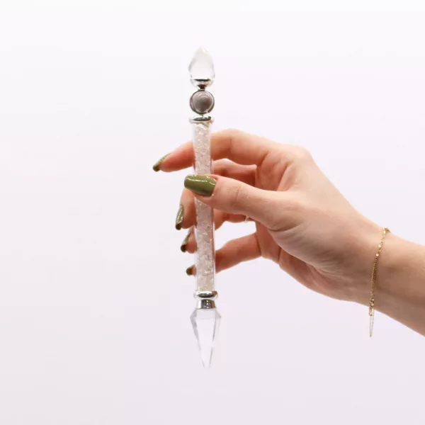 Shiva Lingam Magic Wand - Rock Quartz - Wisdom - Image 3