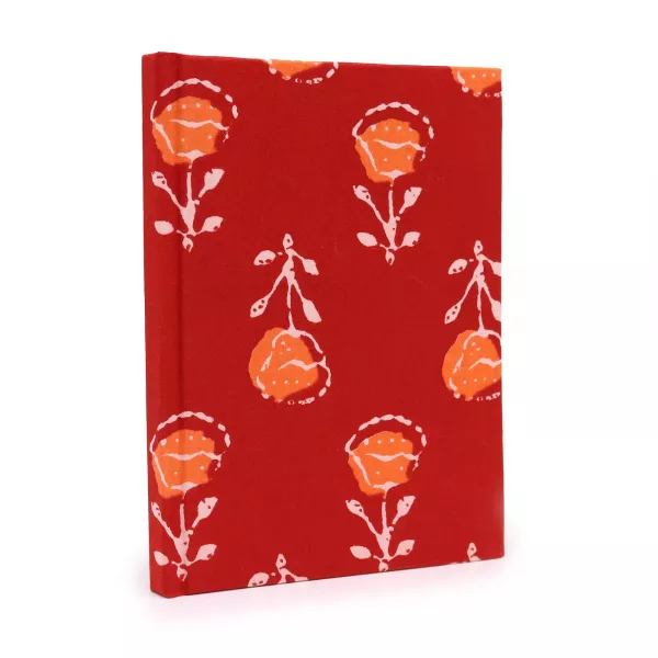 Cotton Bound Notebooks 20x15cm - 96 pages - Roses