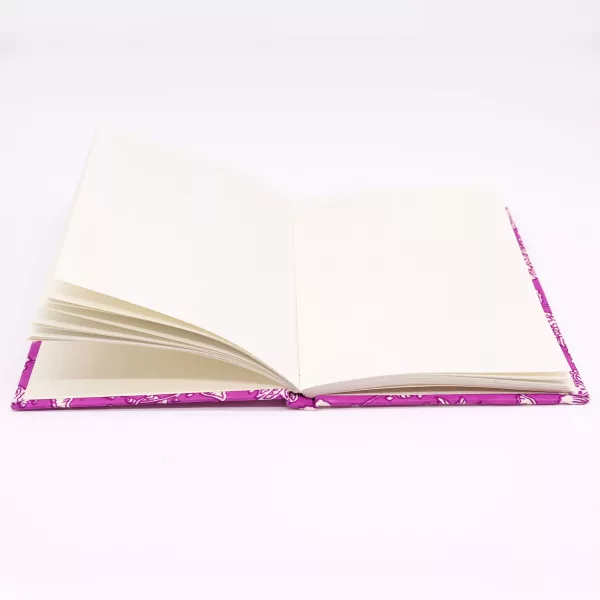 Cotton Bound Notebooks 20x15cm - 96 pages -Antique Fuchia - Image 2