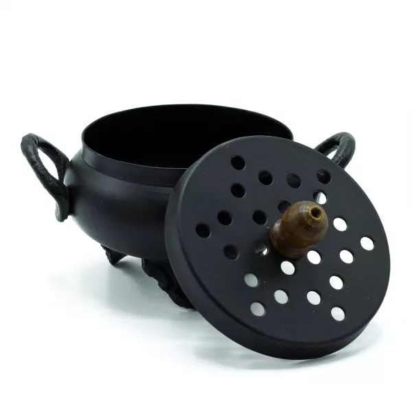 Classic Iron Cauldron Burner - Image 2