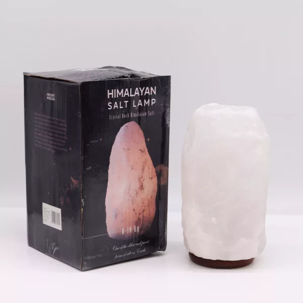 Crystal Rock Himalayan Salt Lamp - & Base apx 8-10kg - Image 3