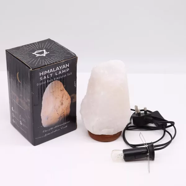 Crystal Rock Himalayan Salt Lamp - & Base apx 2-3kg - Image 3
