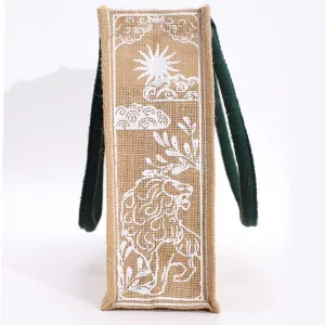 Hop Hare Jute Big Bag – I am Strong
