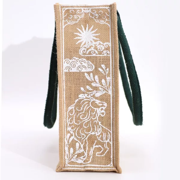 Hop Hare Jute Big Bag - I am Strong - Image 2