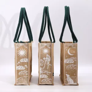 Hop Hare Jute Big Bag – I am Loved