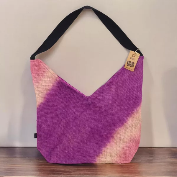 Soft Blend Shoulder Tote - Antique Fuchsia - Image 4