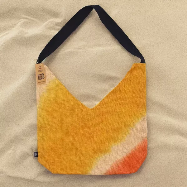 Soft Blend Shoulder Tote -Tumeric - Image 4