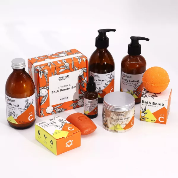 Vitamin C Infused Bath Bomb with Essential Oils - Image 3
