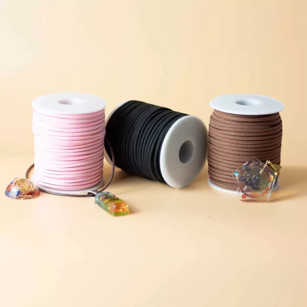 Bulk Roll Pendant Cord -  2.5mm x 45m - Red A056 - Image 3