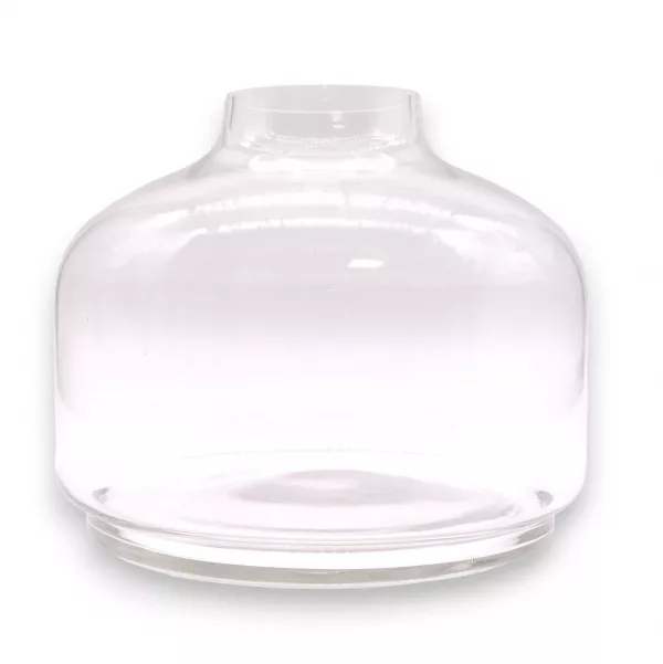 Ex-Large Ball Top Terrarium on Dark Tung Wood - Image 2