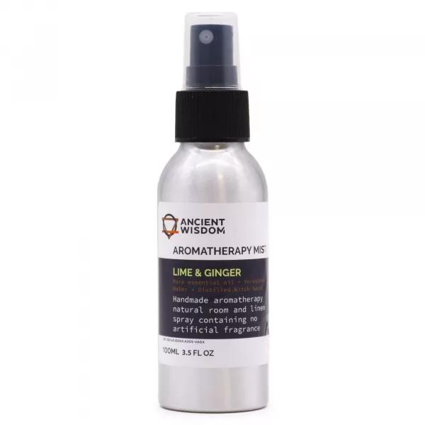 100ml Essential Oil Mist - Lime & Ginger