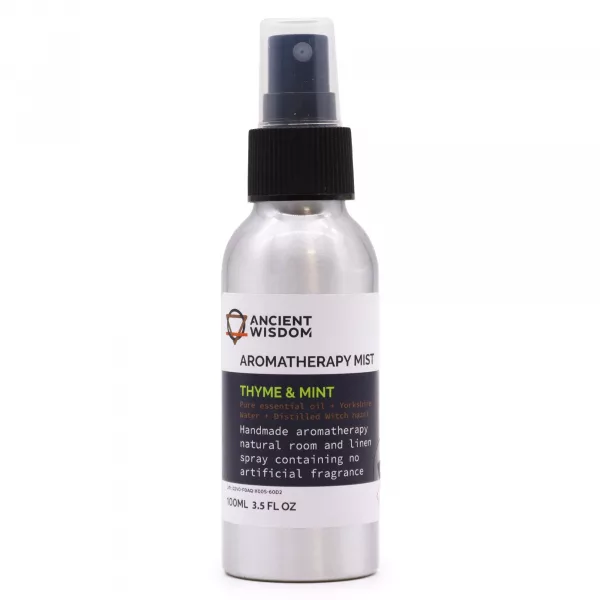 100ml Essential Oil Mist - Thyme & Mint