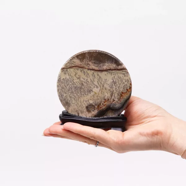 Guohua Picture Stones - Disc - 100mm (approx 140gm) - Image 2