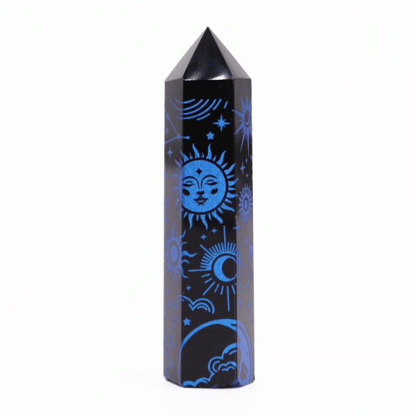Black Obsidian Point - Mystic Story - Midnight Blue - Image 2