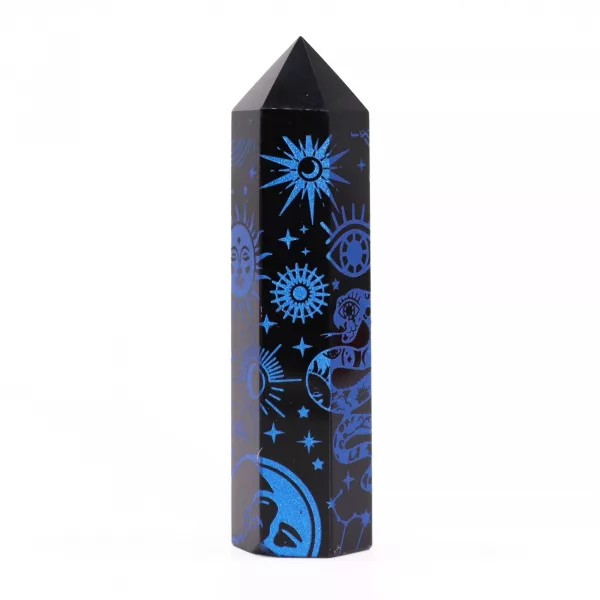 Black Obsidian Point - Mystic Story - Midnight Blue - Image 3