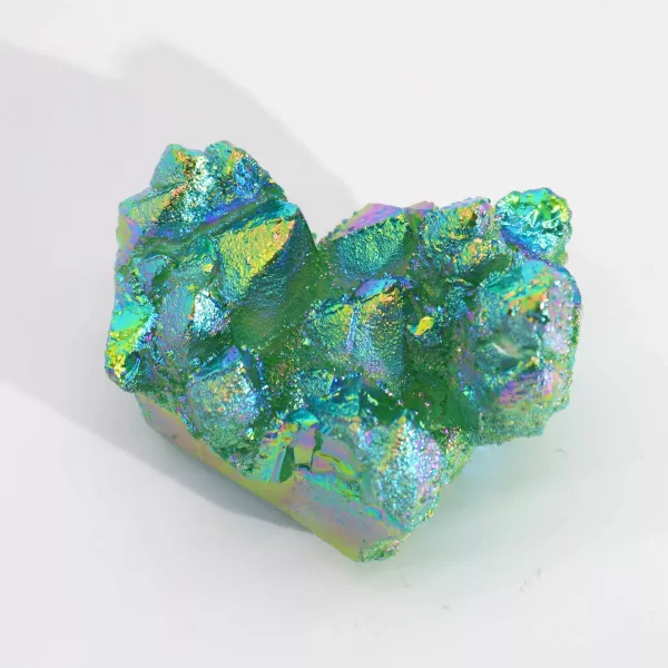Med Enhanced Quartz - Aura Green Flame Quartz - Image 2