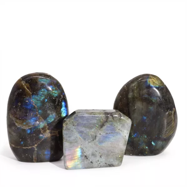Madagascar Labradorite Tomb Stone (approx 80-100gms 50-70mm) - Image 4