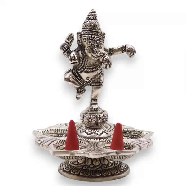 Dancing Ganesha Incense Holder - Image 3