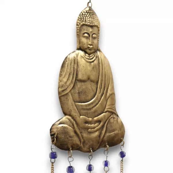 Indian Chimes - Lrg Buddha 5 Bell Chimes - Image 2