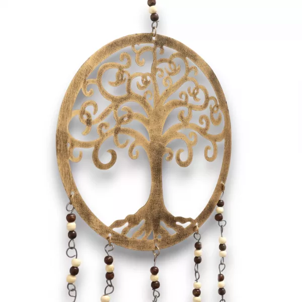 Indian Chimes - Lrg Tree of Life Bell Chimes - Image 2