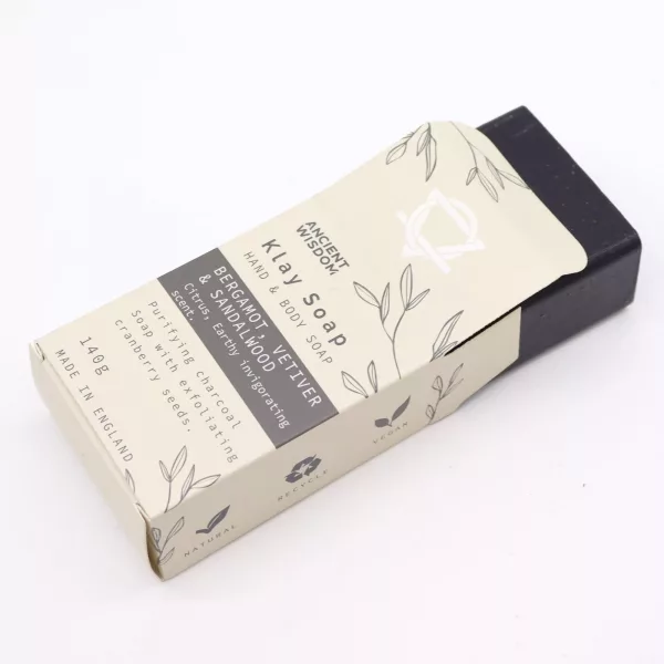 Klay Soap - Bergamot & Sandalwood - Image 2