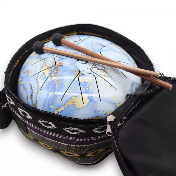 Med Hapi Drum Blue Sky - 17x13cm - Image 2