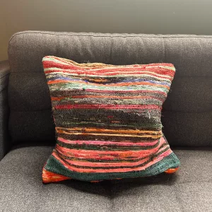 Rag Rug Cushion Covers – Multicoloured