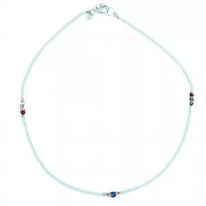 Nepalese Extra Fine Gem Necklace - Pearl & Cut Beads