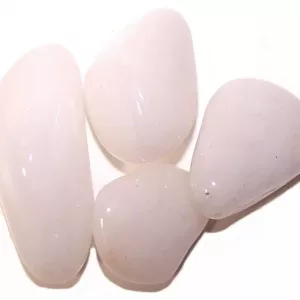 L Tumble Stones - Quartz Snow