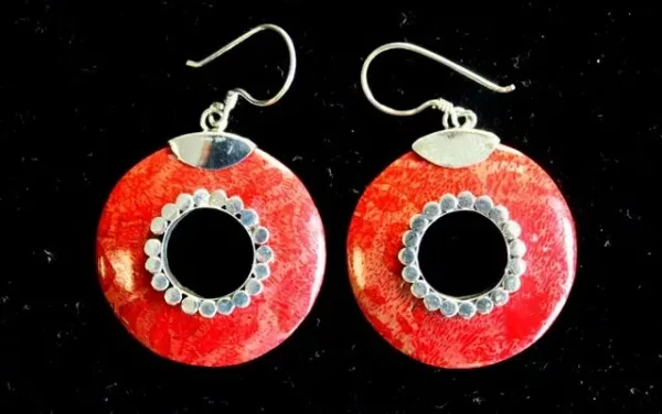 925 Silver Earrings - Do-nuts - Image 2