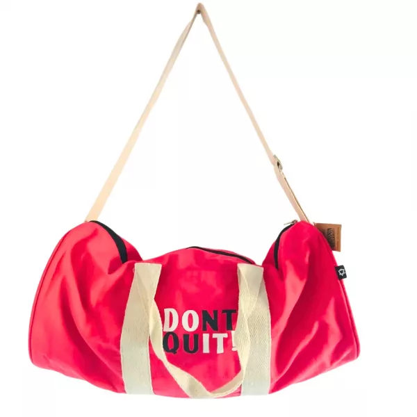 Don\'t Quit Gym Bag - Cherry Pink - Image 4