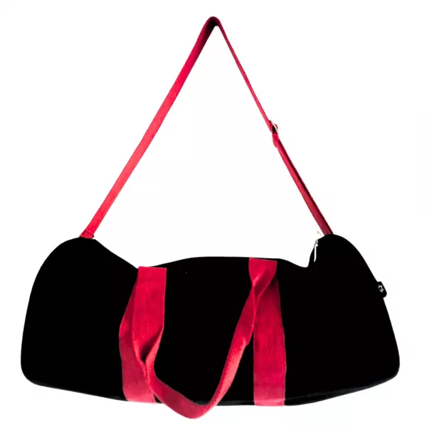 Don\'t Quit Gym Bag - Black - Cherry Pink Handle - Image 2