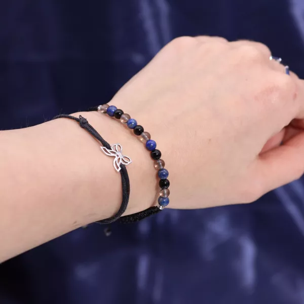 Zodiac Crystal Candle with Gemstone Bracelet - Scorpio - Image 4
