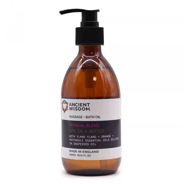 Aromatherapy Massage and Bath Oil - Sensual 300ml