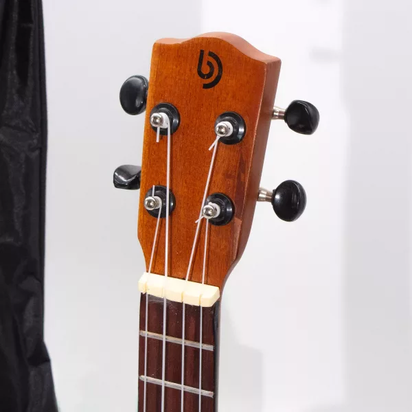 Artisan Made Ukulele - Orange Sunburst Finish (4 String) - Image 3