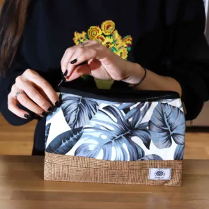 Large Luxury Tropical Pouches - (assorted designs) - 26x17cm