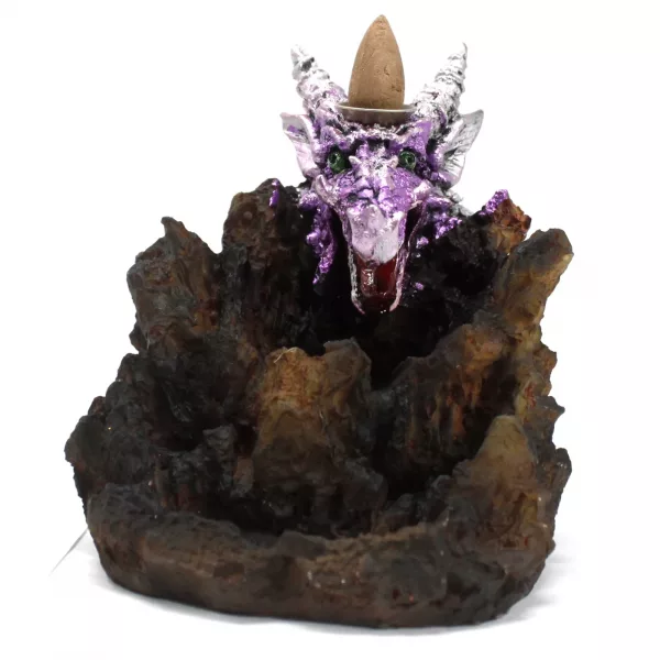 Purple Dragon LED Backflow Incense Burner - Image 2