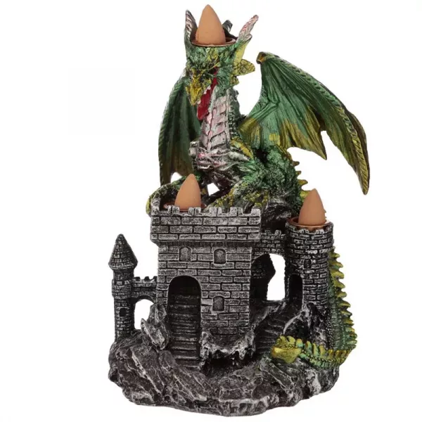 Dragons Castle Triple Backflow Incense Burner - Image 2