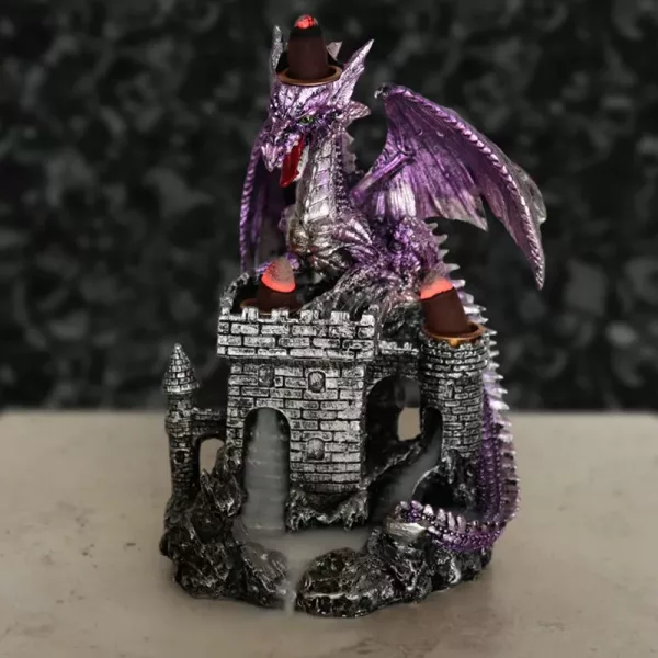 Dragons Castle Triple Backflow Incense Burner - Image 3