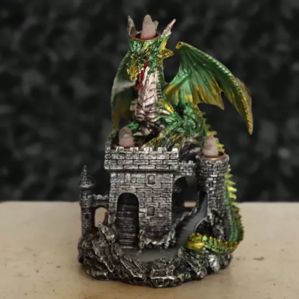 Dragons Castle Triple Backflow Incense Burner - Image 4