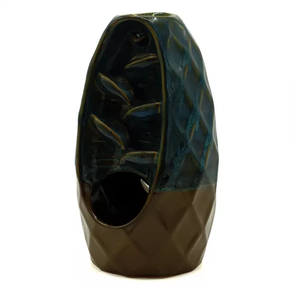 Backflow Incense Burner - Pineapple Mountain & Cascade Twin Design - Image 2