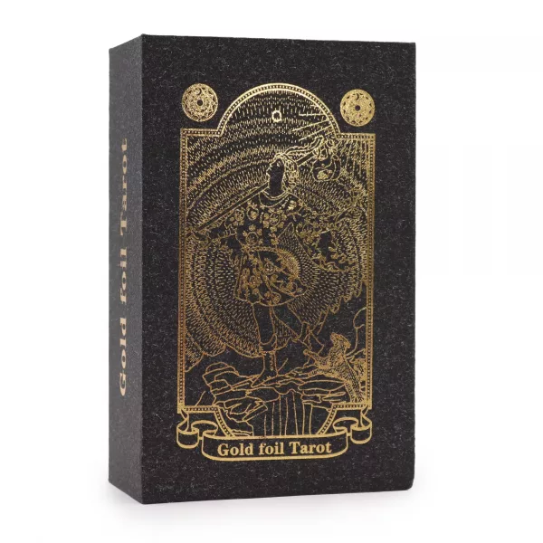 Gold Foil Tarot Set with Book - Gift Box