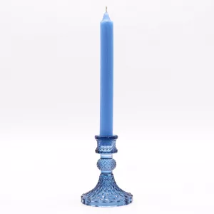 Vintage Dinner Candle Holder – Royal Blue