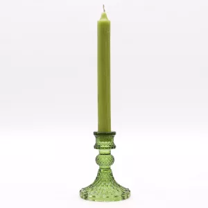 Vintage Dinner Candle Holder – Garden Jade