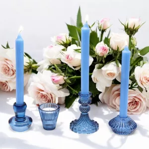 Glass Candle Holders & Jars
