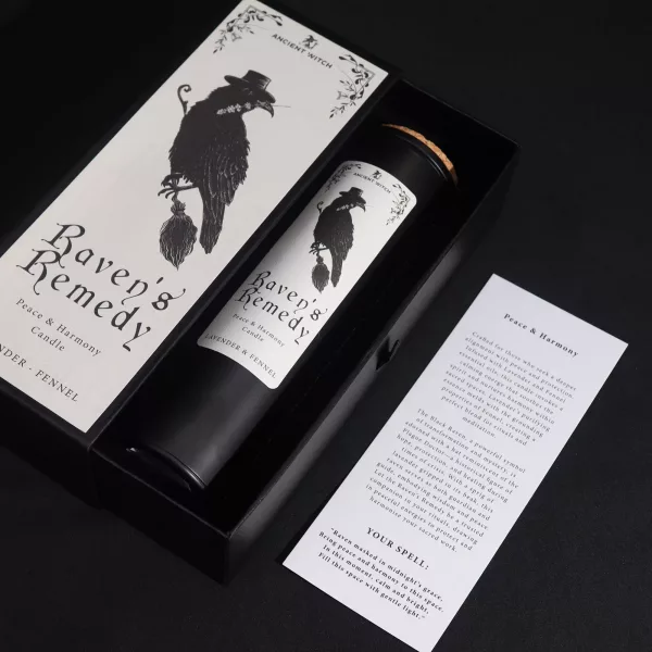 Ancient Witch Ritual Candles - Ravens\' Remedy - Image 3