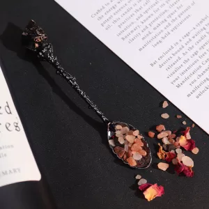 Ancient Witch Gemstone Spoon Sets