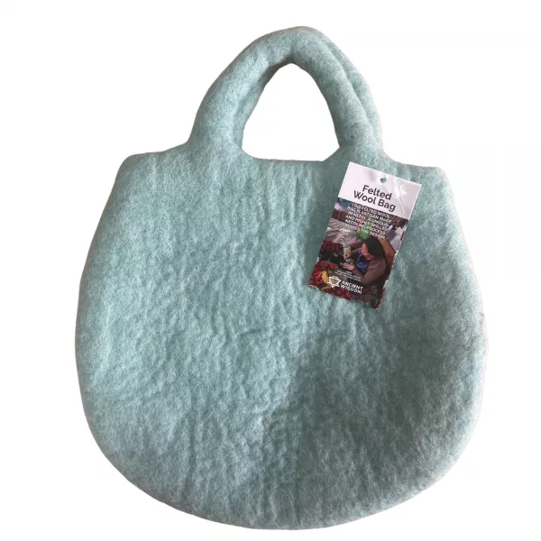 Tree and Beehive Felted Bag - Image 2