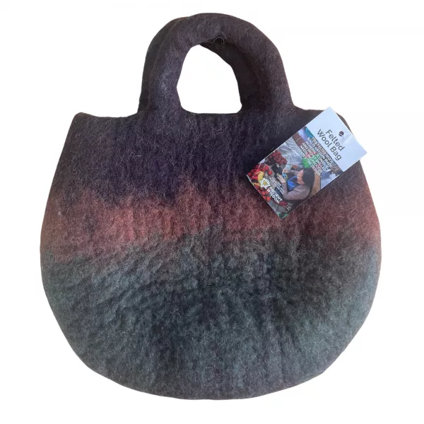 Fairy Garden Felted Bag - Image 2