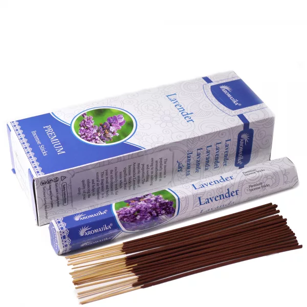 Aromatika Charcoal Free Hex Incense - Lavender - Image 2